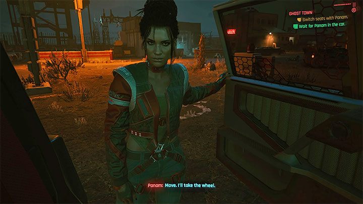 Musisz przede wszystkim wiedzieć o tym, że Panam pojawia się tylko w tych głównych i pobocznych misjach, w których zaplanowali to autorzy - Cyberpunk 2077: Panam Palmer - towarzysz - Cyberpunk 2077 - poradnik do gry