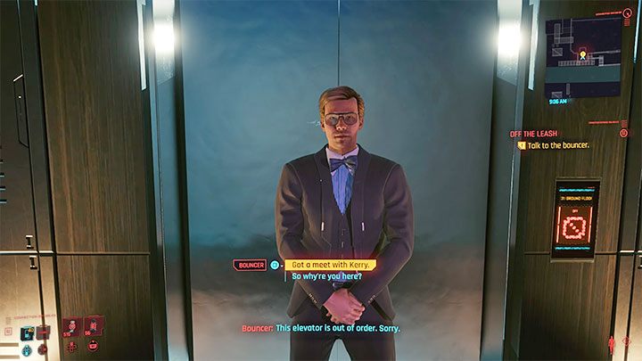 Jak zacząć quest: Quest ten odblokowywany jest jakiś czas po tym jak ukończysz piątą misję związaną z Kerrym - Na krzywy ryj - Cyberpunk 2077: Ciemna materia (Kerry)/Off the Leash - solucja, opis przejścia - Cyberpunk 2077 - poradnik do gry