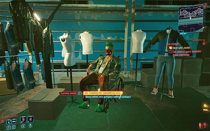 Sklepy w grze Cyberpunk 2077 oznaczane są na mapie białymi ikonami - Cyberpunk 2077: Handlarze - Cyberpunk 2077 - poradnik do gry