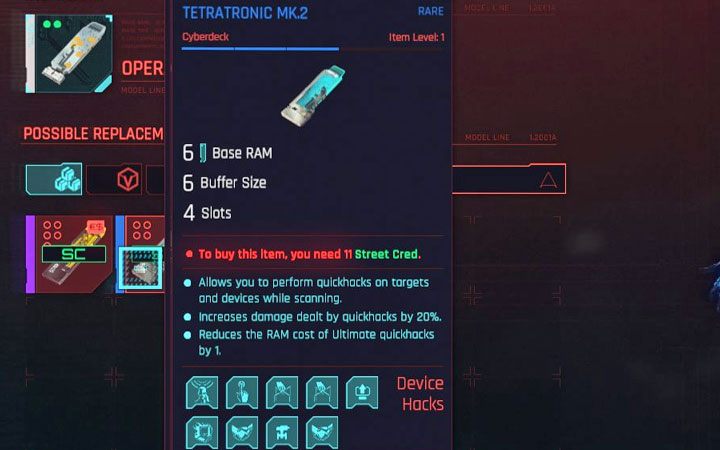 Najbardziej oczywistym rozwiązaniem opisywanego problemu jest zakup cyberdecku z większą ilością pamięci RAM - Cyberpunk 2077: Jak zwiększyć ilość pamięci RAM cyberdecku? - Cyberpunk 2077 - poradnik do gry