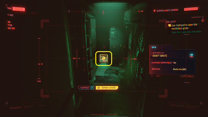 Następna sekcja jest bardzo prosta - Cyberpunk 2077: Skok na głęboką wodę/The Heist - solucja, opis przejścia - Cyberpunk 2077 - poradnik do gry
