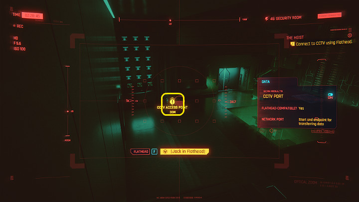 Teraz musisz sforsować zamek, by dostać się do pomieszczenia rezydenta - Cyberpunk 2077: Skok na głęboką wodę/The Heist - solucja, opis przejścia - Cyberpunk 2077 - poradnik do gry