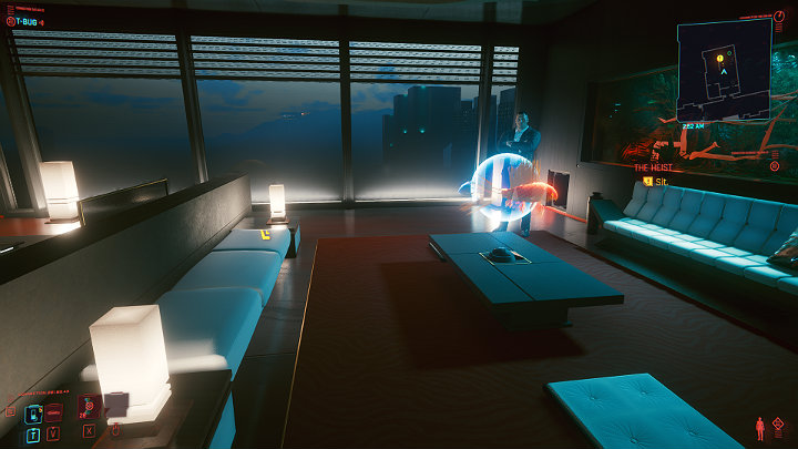 Teraz musicie poczekać, aż T-Bug wykona swoją część roboty - Cyberpunk 2077: Skok na głęboką wodę/The Heist - solucja, opis przejścia - Cyberpunk 2077 - poradnik do gry