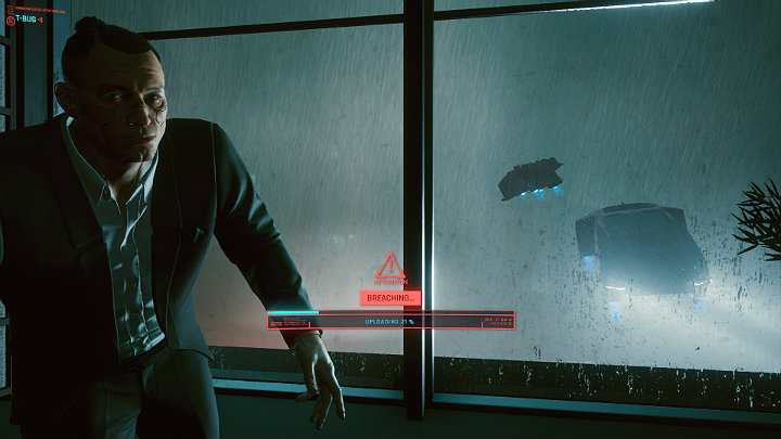 Podejdź do sejfu i podepnij do niego osobiste łącze - Cyberpunk 2077: Skok na głęboką wodę/The Heist - solucja, opis przejścia - Cyberpunk 2077 - poradnik do gry