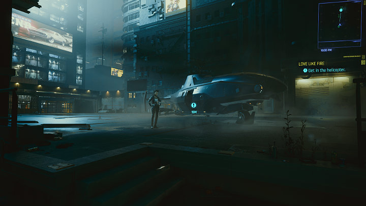 Wyjdź na zewnątrz - Cyberpunk 2077: Operacja Firestorm/Love Like Fire - solucja, opis przejścia - Cyberpunk 2077 - poradnik do gry