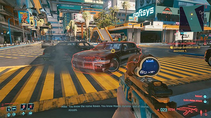 Taksówkę znajdziesz w Wellsprings w Heywood - Cyberpunk 2077: Delamain, Readmisja/Epistrophy - solucja, opis przejścia - Cyberpunk 2077 - poradnik do gry