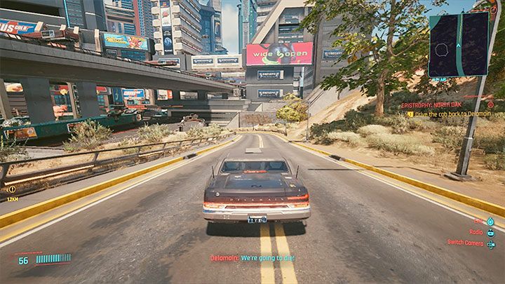 Taksówkę znajdziesz w North Oak w Westbrook - Cyberpunk 2077: Delamain, Readmisja/Epistrophy - solucja, opis przejścia - Cyberpunk 2077 - poradnik do gry