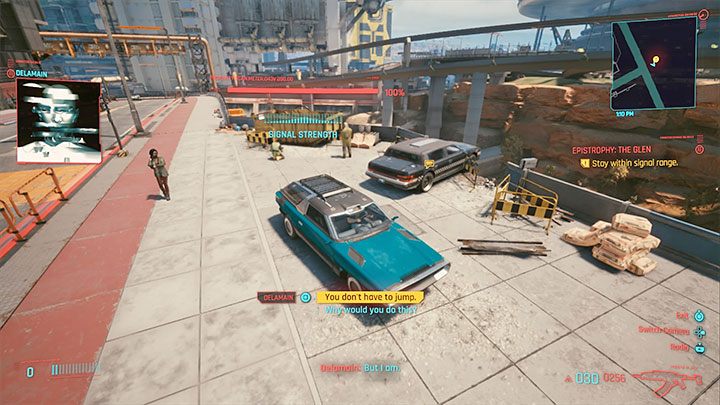Taksówkę znajdziesz w The Glen w Heywood - Cyberpunk 2077: Delamain, Readmisja/Epistrophy - solucja, opis przejścia - Cyberpunk 2077 - poradnik do gry