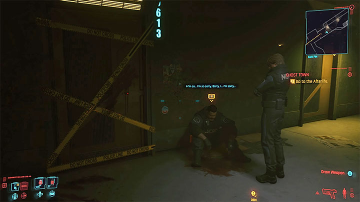 Złe zakończenie tego questu może załączyć się jeśli - Cyberpunk 2077: Gdy patrzysz w otchłań/Happy Together - solucja, opis przejścia - Cyberpunk 2077 - poradnik do gry