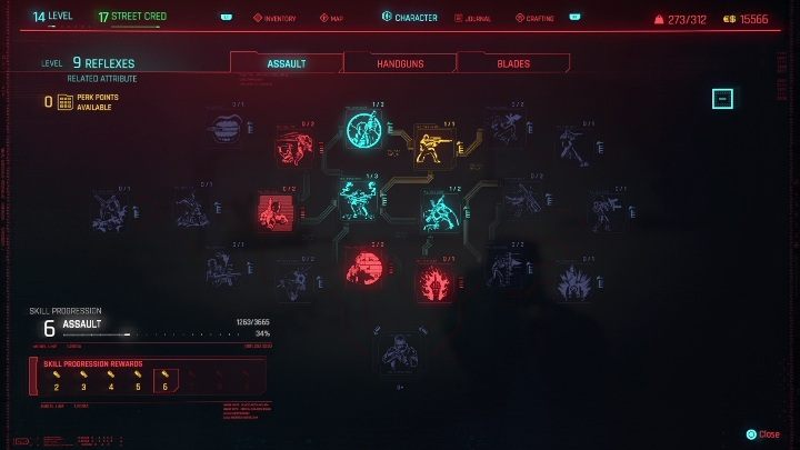 W grze znajdziesz 12 umiejętności, które rozwijasz poprzez wykonywanie danych czynności - Cyberpunk 2077: Umiejętności i wszczepy - Cyberpunk 2077 - poradnik do gry