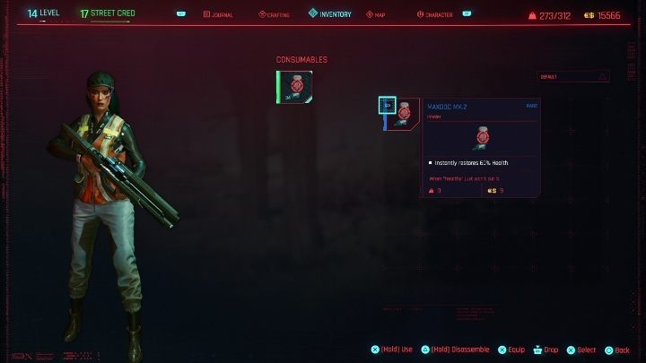 W grze Cyberpunk 2077 możesz regenerować zdrowie na kilka sposobów - Cyberpunk 2077: Walka - Cyberpunk 2077 - poradnik do gry