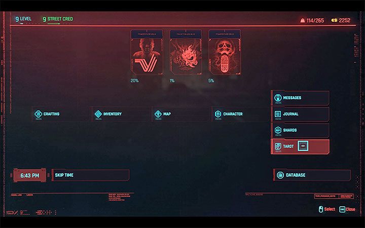 3 - Cyberpunk 2077: Wszystkie Karty tarota - Cyberpunk 2077 - poradnik do gry