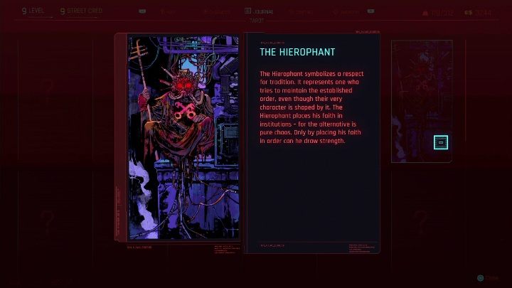 Lokalizacja: Kartę Arcykapłan zdobędziesz, gdy zbadasz mural znajdujący się w przejściu podziemnym - Cyberpunk 2077: Wszystkie Karty tarota - Cyberpunk 2077 - poradnik do gry