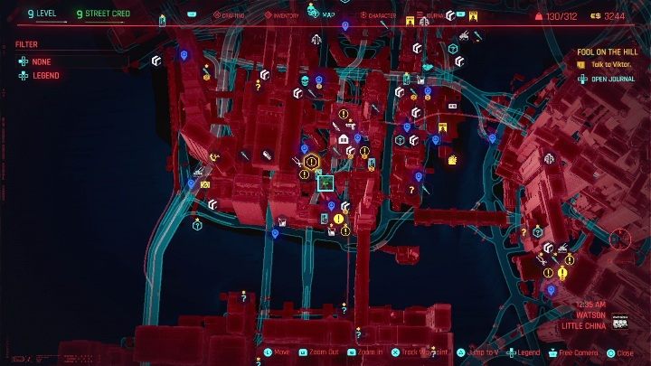 Jak odblokować: zadanie główne Skok na głęboką wodę - Cyberpunk 2077: Wszystkie Karty tarota - Cyberpunk 2077 - poradnik do gry