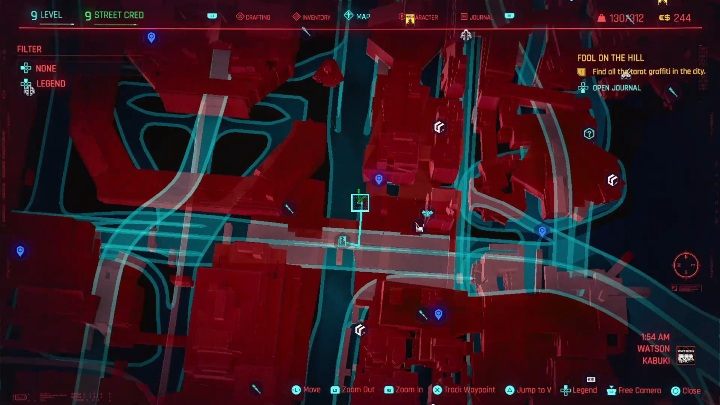 Jak odblokować: zadanie główne Skok na głęboką wodę - Cyberpunk 2077: Wszystkie Karty tarota - Cyberpunk 2077 - poradnik do gry