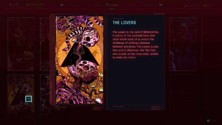 Lokalizacja: Kartę Kochankowie zdobędziesz, gdy zbadasz mural, który widnieje na pustym ekranie - Cyberpunk 2077: Wszystkie Karty tarota - Cyberpunk 2077 - poradnik do gry