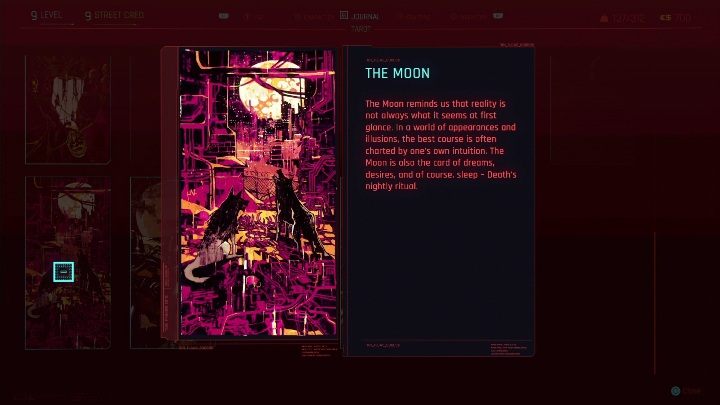 Lokalizacja: Kartę Księżyc zdobędziesz, gdy zbadasz mural, który znajduje się na zewnętrznej ścianie domu Hanako - Cyberpunk 2077: Wszystkie Karty tarota - Cyberpunk 2077 - poradnik do gry