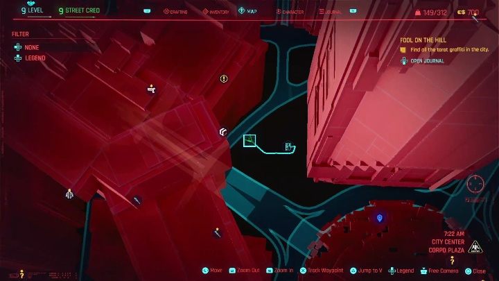 Jak odblokować: zadanie główne Skok na głęboką wodę - Cyberpunk 2077: Wszystkie Karty tarota - Cyberpunk 2077 - poradnik do gry