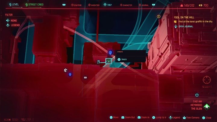 Jak odblokować: zadanie główne Skok na głęboką wodę - Cyberpunk 2077: Wszystkie Karty tarota - Cyberpunk 2077 - poradnik do gry