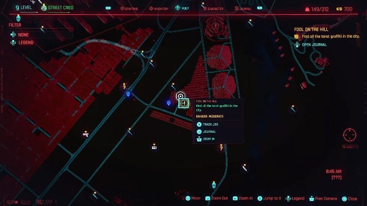 Jak odblokować: zadanie główne Skok na głęboką wodę - Cyberpunk 2077: Wszystkie Karty tarota - Cyberpunk 2077 - poradnik do gry