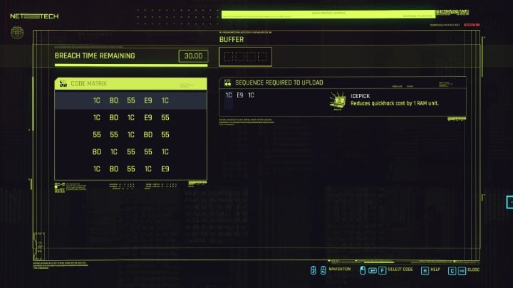 Naruszenie protokołu wiąże się z koniecznością złamania ochrony celu - Cyberpunk 2077: Skanowanie - Cyberpunk 2077 - poradnik do gry