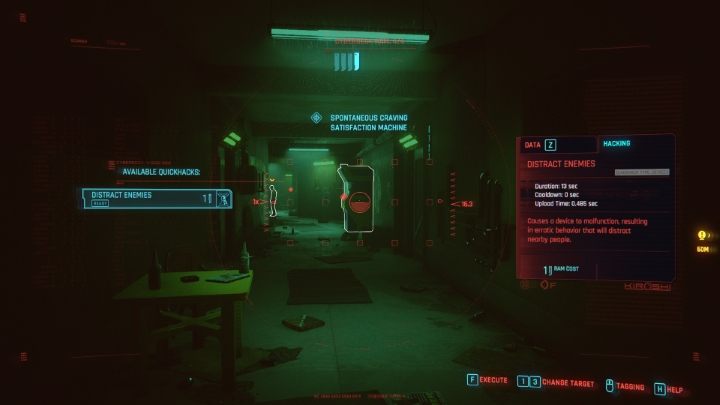 Hakowanie pozwala wpływać nie tylko na wrogów, ale też na urządzenia znajdujące się w świecie gry - Cyberpunk 2077: Skanowanie - Cyberpunk 2077 - poradnik do gry