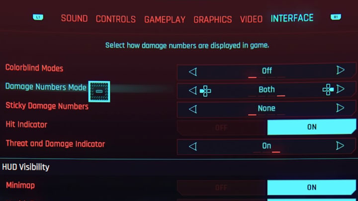 Wiedza na temat zadawanych obrażeń może być przydatna, szczególnie jeśli dążysz do jak najczęstszego doprowadzania do trafień krytycznych albo jeśli chcesz mieć pewność, że twoje ataki rzeczywiście prowadzą do zadawania obrązeń - Cyberpunk 2077: Przeładowany HUD/interfejs - co wyłączyć? - Cyberpunk 2077 - poradnik do gry