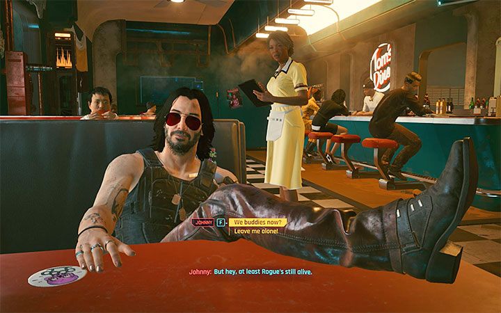 Nie jest to pytanie, na które można udzielić jednoznacznej odpowiedzi - Cyberpunk 2077: Johnny Silverhand - Keanu Reeves - Cyberpunk 2077 - poradnik do gry