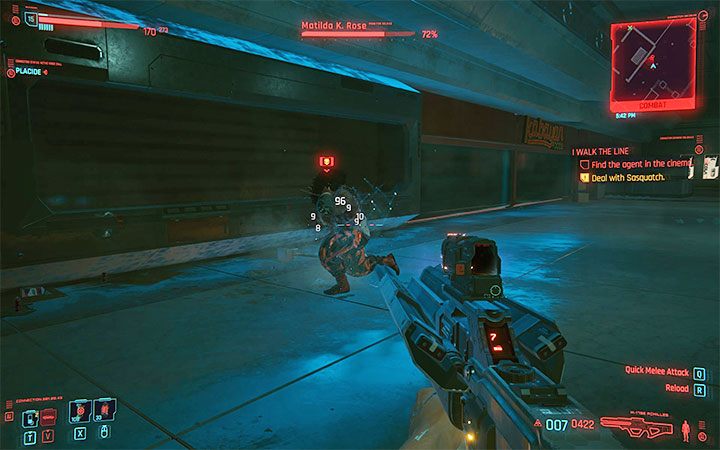 Od tego momentu Sasquatch będzie próbowała dążyć do wyprowadzania bardziej standardowych ataków w walce na wręcz - Cyberpunk 2077: Jak pokonać bossa Sasquatch? - Cyberpunk 2077 - poradnik do gry