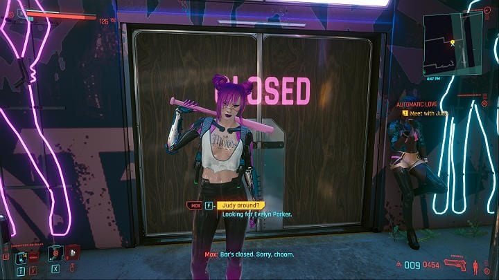 Pora udać się do Lizzies Bar - Cyberpunk 2077: Dom lalek/Automatic Love - solucja, opis przejścia - Cyberpunk 2077 - poradnik do gry
