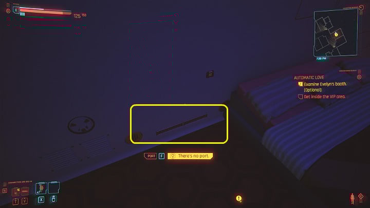 Jeśli chcesz, możesz wejść do kabiny nr 11 i sprawdzić, czy znajdziesz tam jakieś ślady po incydencie o którym wspomniała jedna z lalek - Cyberpunk 2077: Dom lalek/Automatic Love - solucja, opis przejścia - Cyberpunk 2077 - poradnik do gry