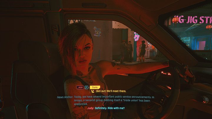 Po odnalezieniu tych trzech śladów możesz wyjść z braindansu - Cyberpunk 2077: Bezład/Disasterpiece - solucja, opis przejścia - Cyberpunk 2077 - poradnik do gry