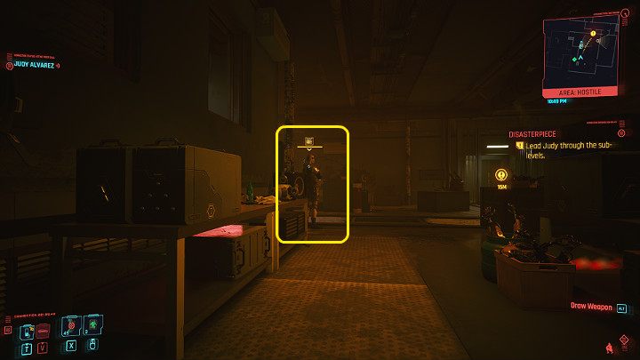 Możesz także skręcić w prawo i wykończyć Kosiarzy - Cyberpunk 2077: Bezład/Disasterpiece - solucja, opis przejścia - Cyberpunk 2077 - poradnik do gry