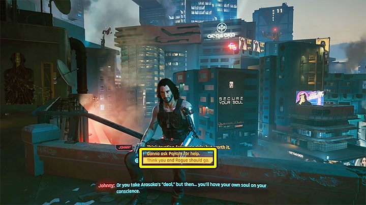 Opis osiągnięcia: Pozwól Johnnyemu Silverhandowi pozostać w twoim ciele - Cyberpunk 2077: Wszystkie trofea związane z zakończeniami - Cyberpunk 2077 - poradnik do gry
