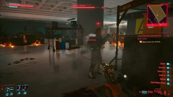 Jak zacząć: ukończyć zadanie Ostatnia taka robota i odnaleźć przeciwnika na mapie - Cyberpunk 2077: I nikt cię nie wysłucha - cyberpsychopata, solucja - Cyberpunk 2077 - poradnik do gry