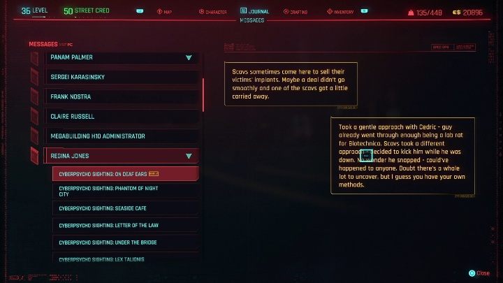 Aby ukończyć zadanie musisz wejść - Cyberpunk 2077: I nikt cię nie wysłucha - cyberpsychopata, solucja - Cyberpunk 2077 - poradnik do gry