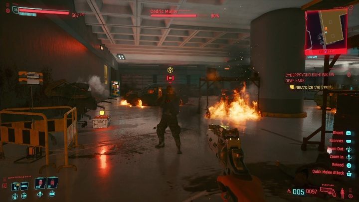 Ważne informacje o walce z Mullerem - Cyberpunk 2077: I nikt cię nie wysłucha - cyberpsychopata, solucja - Cyberpunk 2077 - poradnik do gry