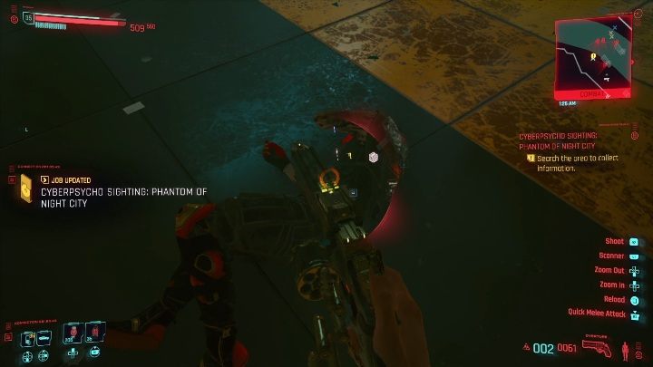 Po zneutralizowaniu przeciwnika zdobądź potrzebne informacje - Cyberpunk 2077: Duch z miasta nocy - cyberpsychopata, solucja - Cyberpunk 2077 - poradnik do gry