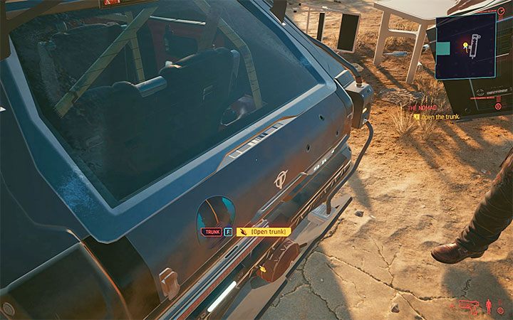 Zejdź z wieży tą samą drogą i wsiądź do auta - Cyberpunk 2077: Zawsze wiatr w oczy - quest pochodzenia Nomada - solucja - Cyberpunk 2077 - poradnik do gry