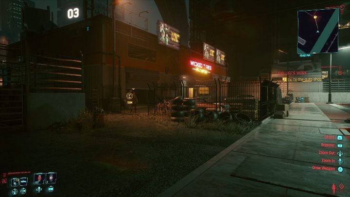 Solucja: twoim zadaniem jest dostanie się do samochodu, a następnie odwiezienie go do właściciela - Cyberpunk 2077: Odzyskanie własności, Heywood - kontrakty, solucja, mapa - Cyberpunk 2077 - poradnik do gry