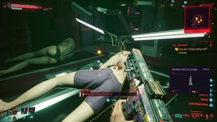 Cel: drzazga - Cyberpunk 2077: Odzyskanie własności, Heywood - kontrakty, solucja, mapa - Cyberpunk 2077 - poradnik do gry