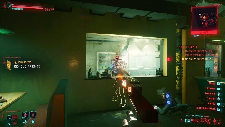 Solucja: twoim zadaniem jest zneutralizowanie mężczyzny stojącego przy barze - Cyberpunk 2077: Neutralizacja, Heywood - kontrakty, solucja, mapa - Cyberpunk 2077 - poradnik do gry