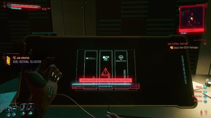 Solucja: twoim zadaniem jest dostanie się do biura znajdującego się w budynku - Cyberpunk 2077: Kradzież, City Center - kontrakty, solucja, mapa - Cyberpunk 2077 - poradnik do gry