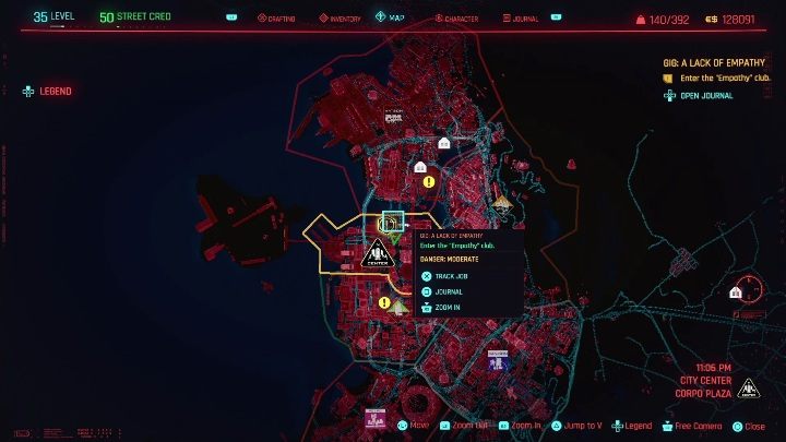 1 - Cyberpunk 2077: Sabotaż, City Center - kontrakty, solucja, mapa - Cyberpunk 2077 - poradnik do gry