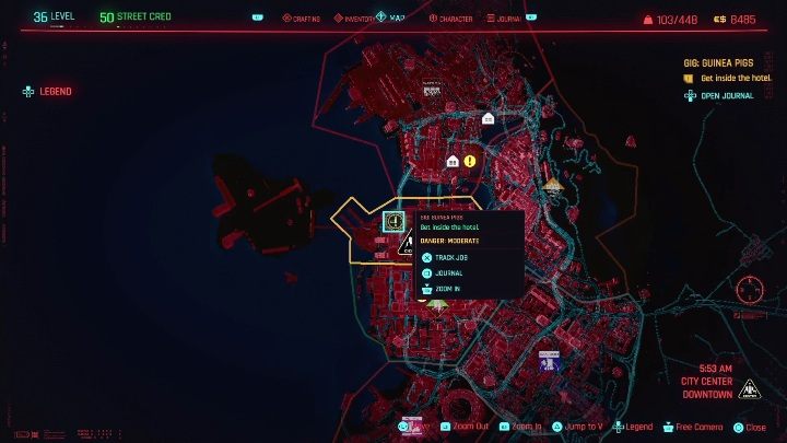 5 - Cyberpunk 2077: Neutralizacja, City Center - kontrakty, solucja, mapa - Cyberpunk 2077 - poradnik do gry