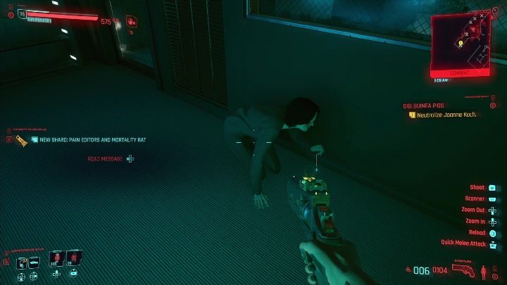 Solucja: dotarcie do tego celu nie jest problematyczne, musisz po prostu dostać się do apartamentu nr 243 - Cyberpunk 2077: Neutralizacja, City Center - kontrakty, solucja, mapa - Cyberpunk 2077 - poradnik do gry