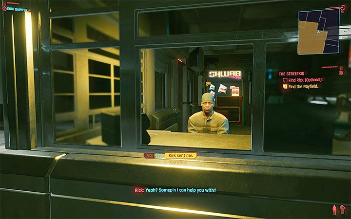 Wybierz alejkę prowadzącą do windy - Cyberpunk 2077: Koledzy z sąsiedztwa - quest pochodzenia Punk - solucja - Cyberpunk 2077 - poradnik do gry