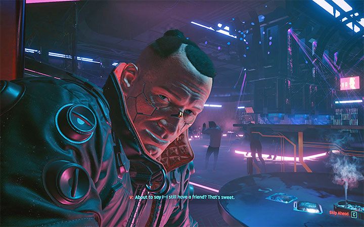Nie, autorzy nie przewidzieli opcji romansu pomiędzy V i Jackiem - Cyberpunk 2077: Jackie Welles - towarzysz - Cyberpunk 2077 - poradnik do gry
