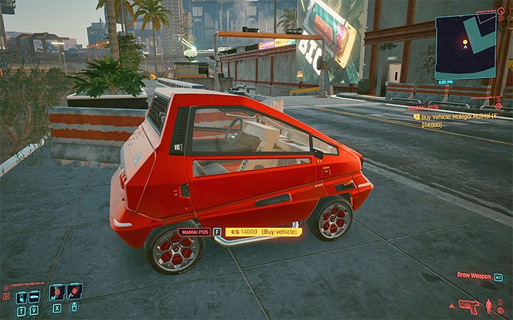 Możesz kupować nowe auta po to żeby permanentnie dołączały do garażu V i żeby możliwe było ich zamawianie - Cyberpunk 2077: Jak przywołać pojazd? - Cyberpunk 2077 - poradnik do gry