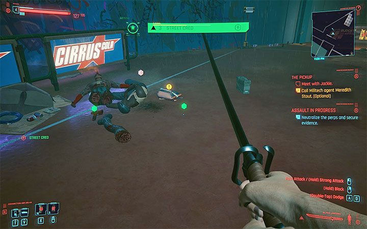 Gra obfituje w wulgaryzmy oraz brutalne sceny - Cyberpunk 2077: Czy są treści nieodpowiednie dla nieletnich? - Cyberpunk 2077 - poradnik do gry